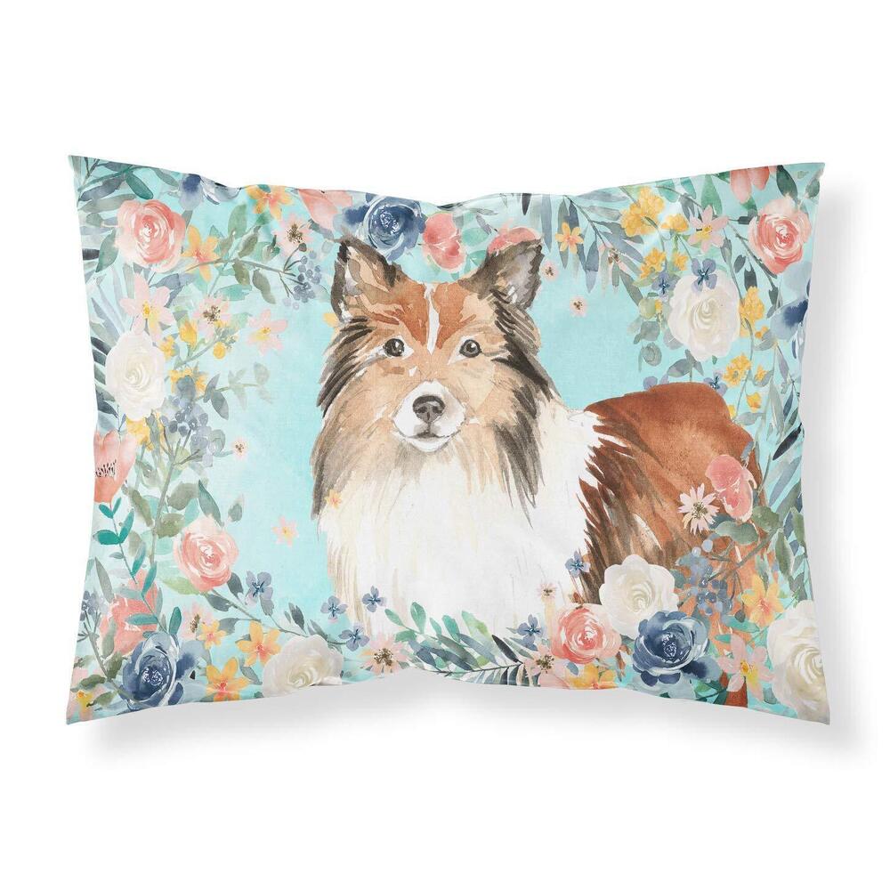 1207 CK3411PILLOWCASE Sheltie Fabric Standard Pillowcase Lightweight Super